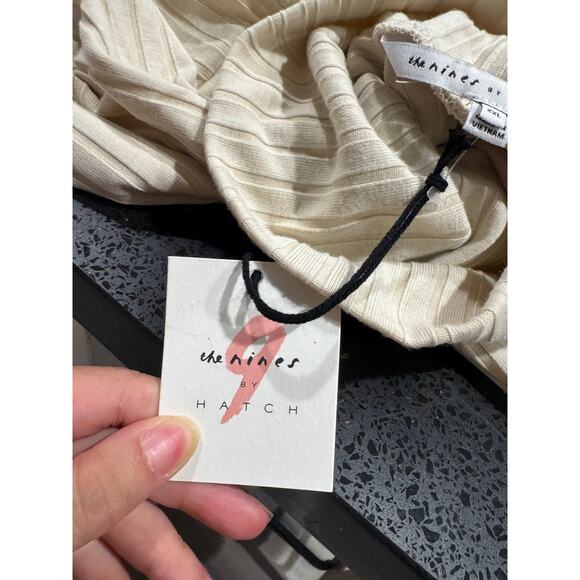 The Nines By Hatch Long Sleeve Turtleneck Ribbed Maternity Dress Size XXL - Picture 9 of 10